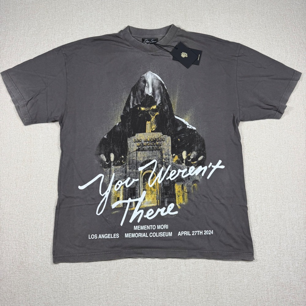 Darc Sport Wolves Club You Werent There US Tour Tee Wolf Gray Large Brand New